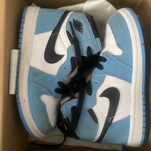 Air jordan 1 Carolina Blue size 9c Toddker